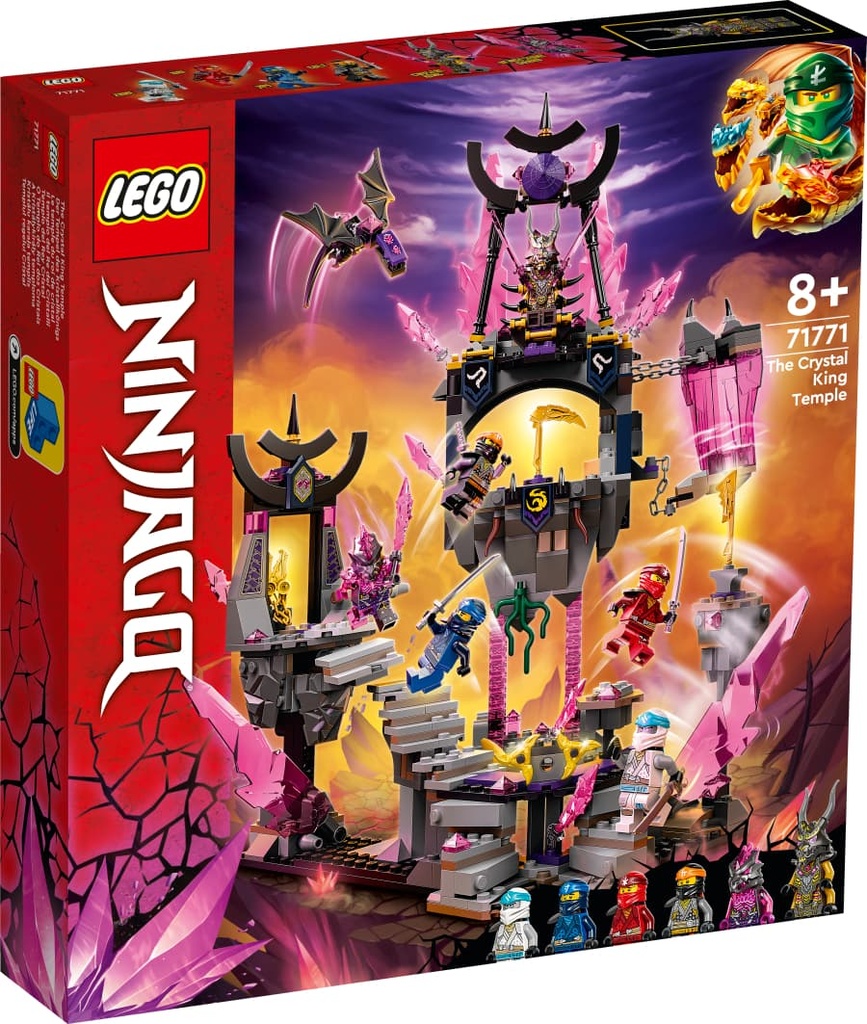 Lego NINJAGO El Templo del Rey de Cristal 71771