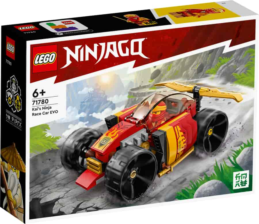 Lego NINJAGO Coche de Carreras Ninja EVO de Kai 71780