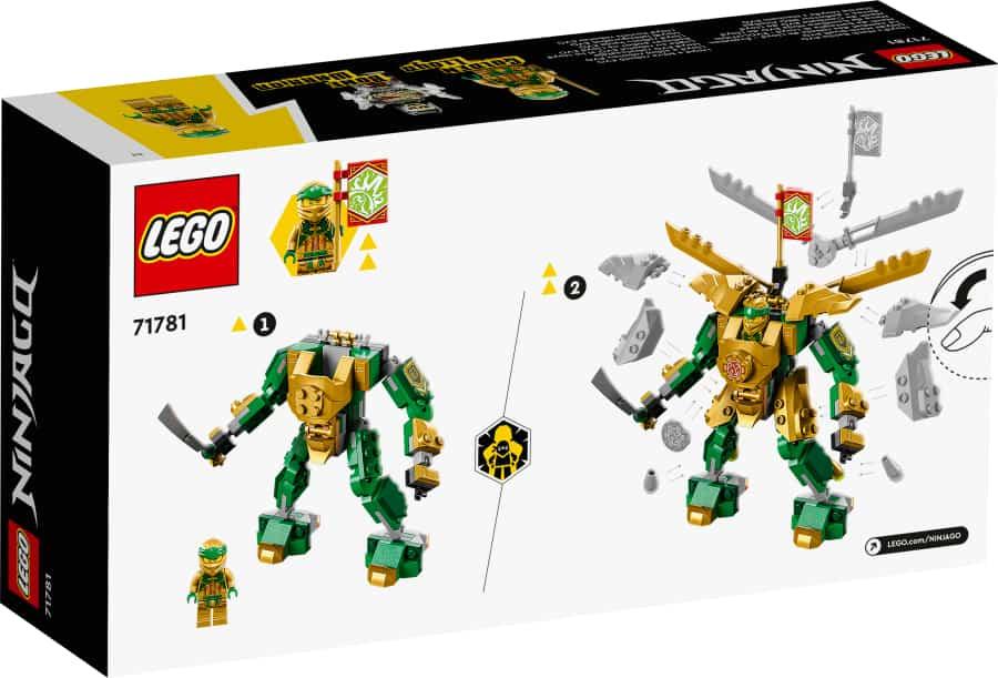 Lego NINJAGO Meca de Combate Ninja EVO de Lloyd 71781