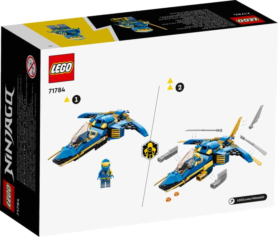 Lego NINJAGO Jet del Rayo EVO de Jay 71784