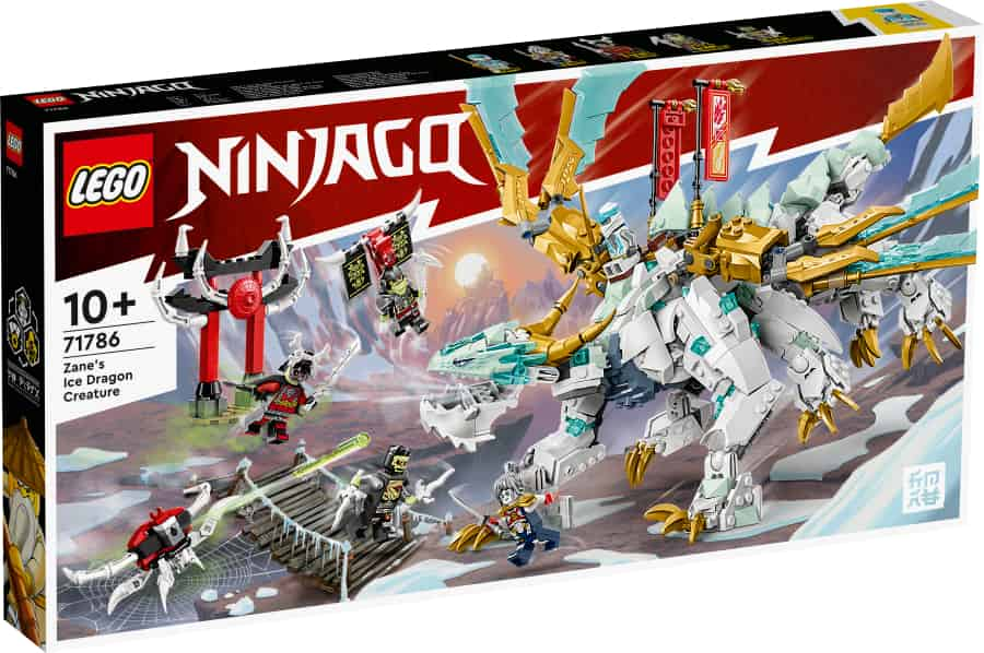 Lego NINJAGO Criatura Dragón de Hielo de Zane 71786