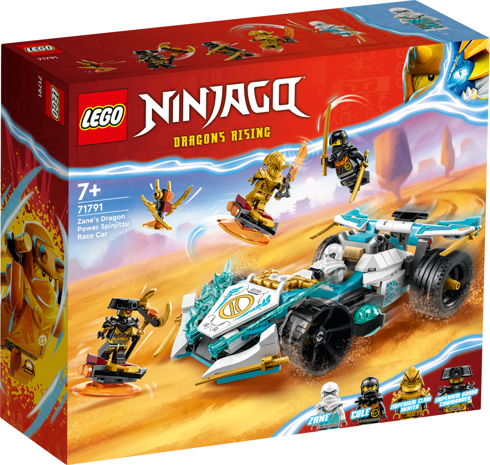 Lego NINJAGO Zane Dragon Power Deportivo de Competición Spinjitzu 71791