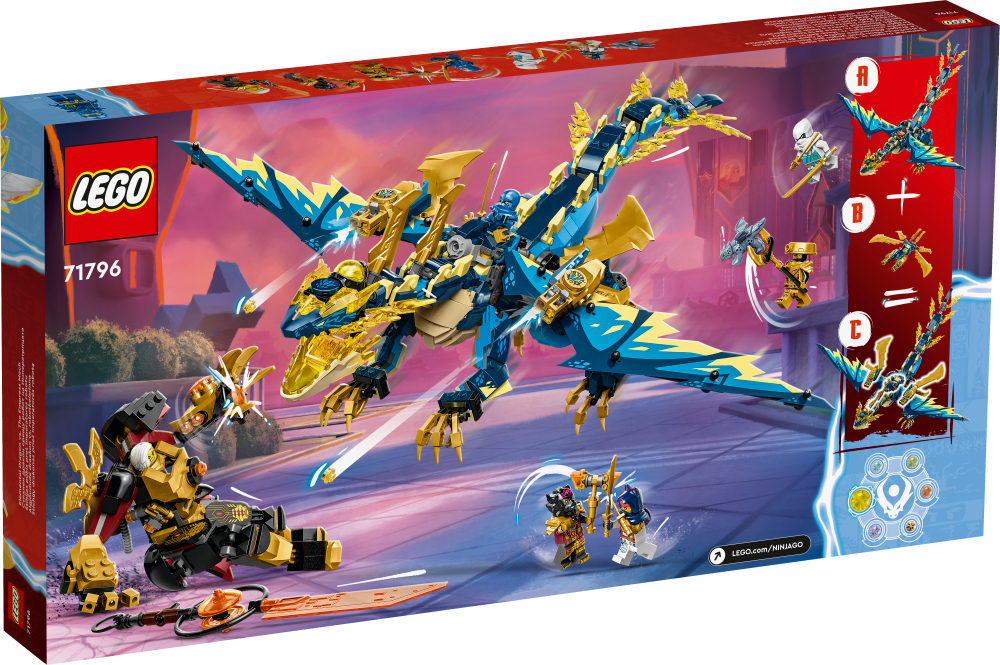 Lego NINJAGO Dragón Elemental vs. Meca de la Emperatriz 71796