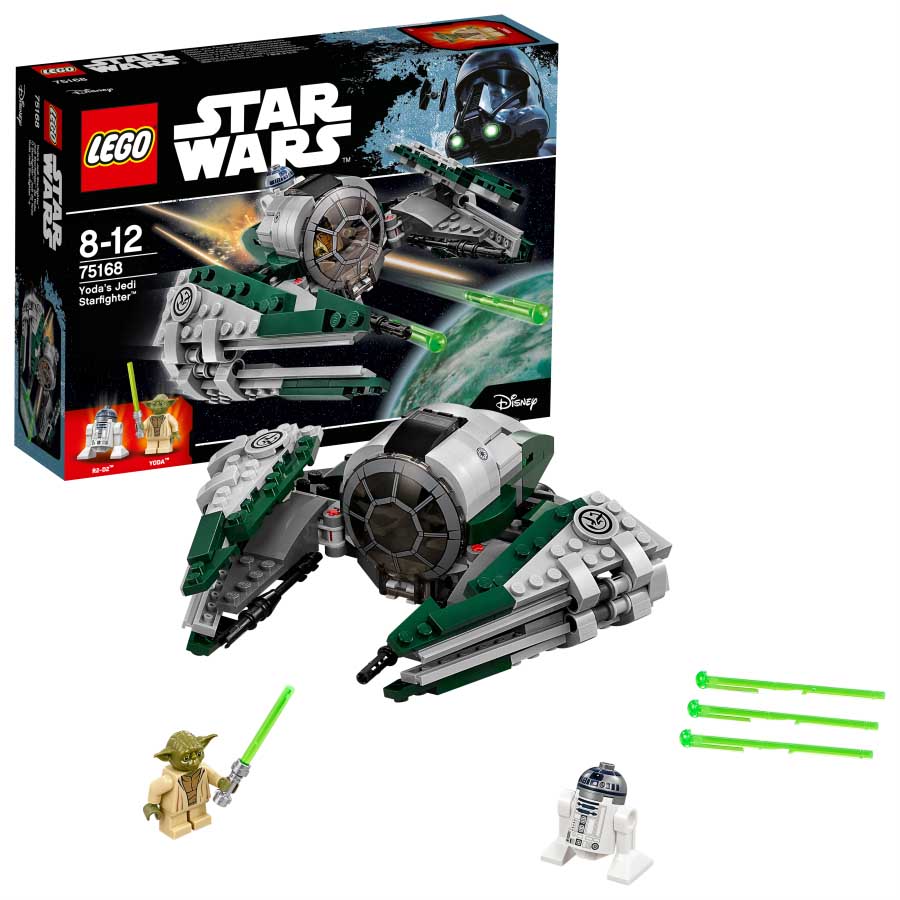 Lego Star Wars Jedi Starfighter de Yoda 75168