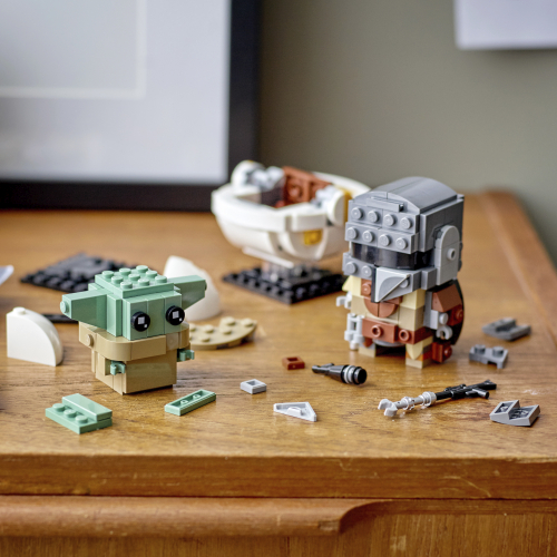 Lego Star Wars BrickHeadz El Mandaloriano y el niño 75317