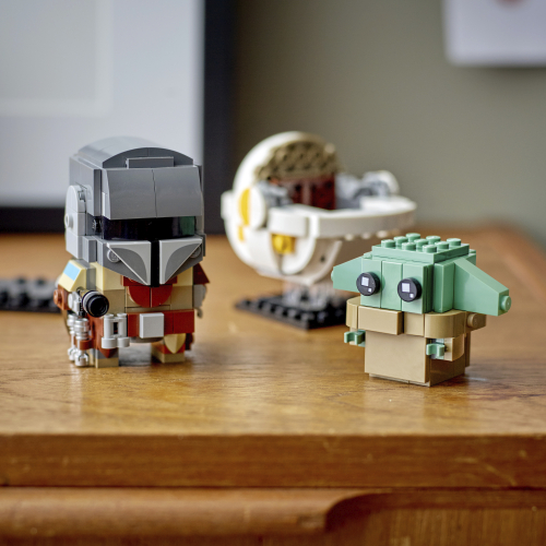 Lego Star Wars BrickHeadz El Mandaloriano y el niño 75317