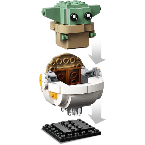 Lego Star Wars BrickHeadz El Mandaloriano y el niño 75317