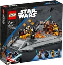 Lego Star Wars ObiWan Kenobi vs Darth Vader 75334