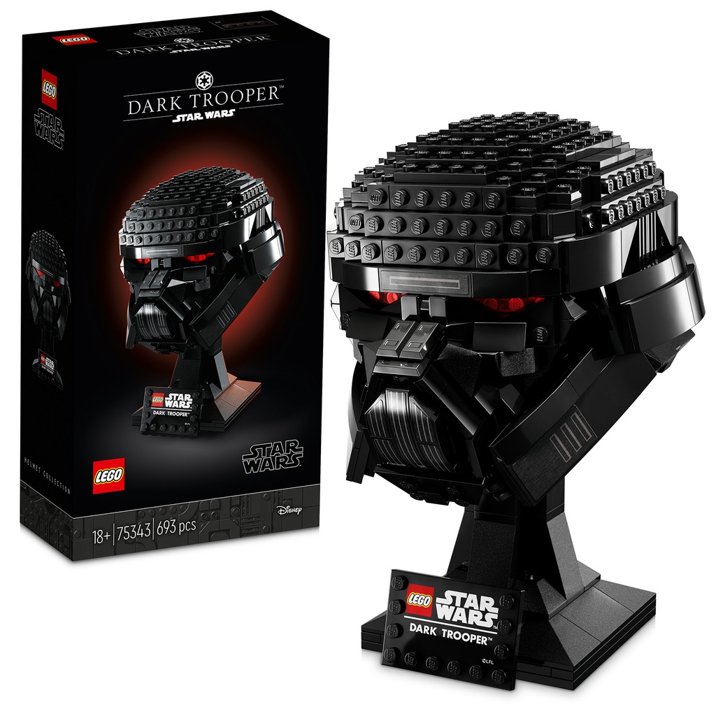 Lego Star Wars Casco de Soldado oscuro 75343