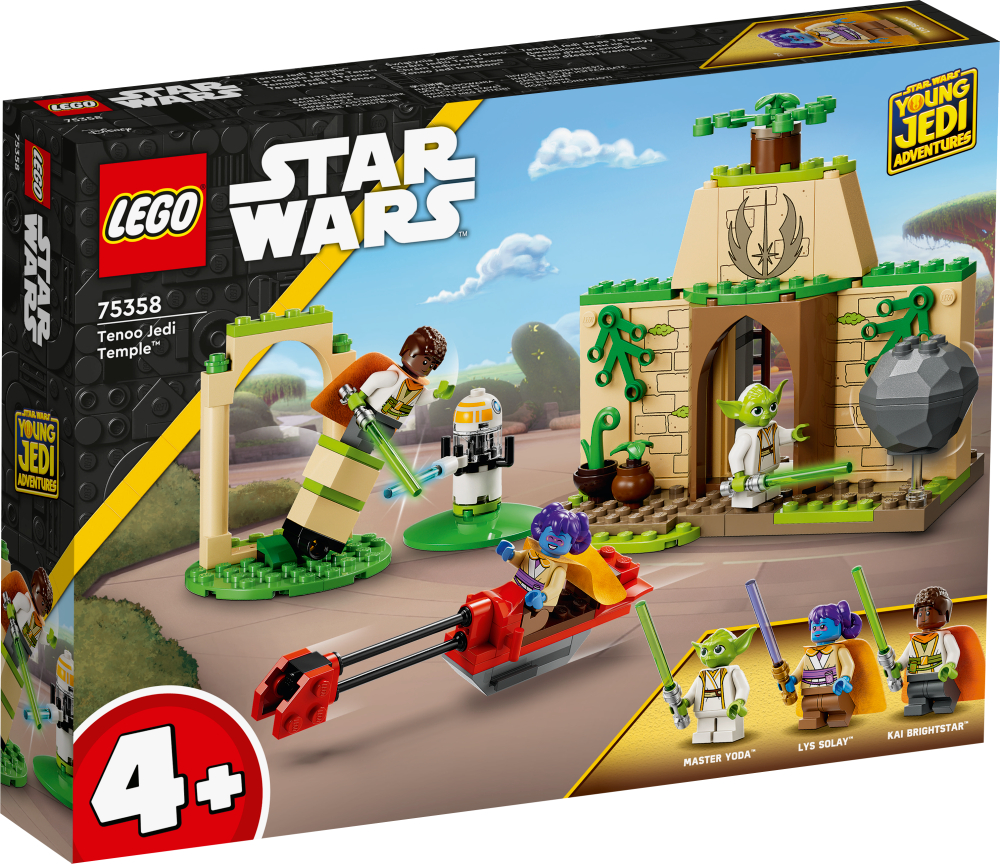 Lego Star Wars Templo Jedi de Tenoo 75358