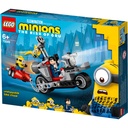 Lego Minions Persecución en la Moto Imparable 75549