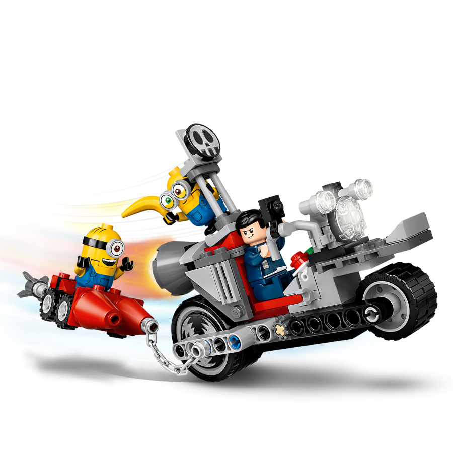 Lego Minions Persecución en la Moto Imparable 75549