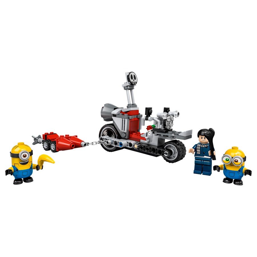 Lego Minions Persecución en la Moto Imparable 75549