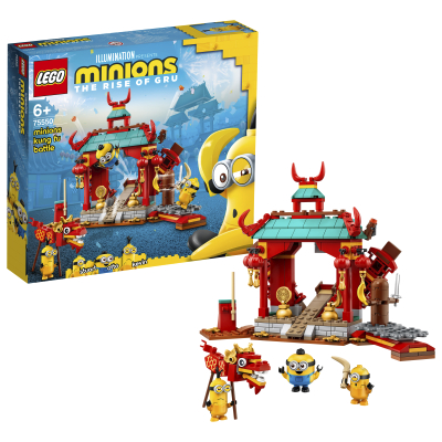 Lego Minions Duelo de Kungfu de los Minions 75550