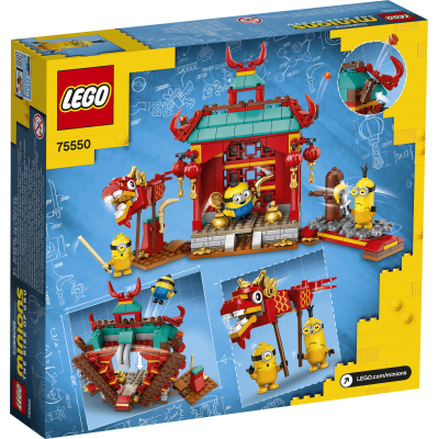 Lego Minions Duelo de Kungfu de los Minions 75550
