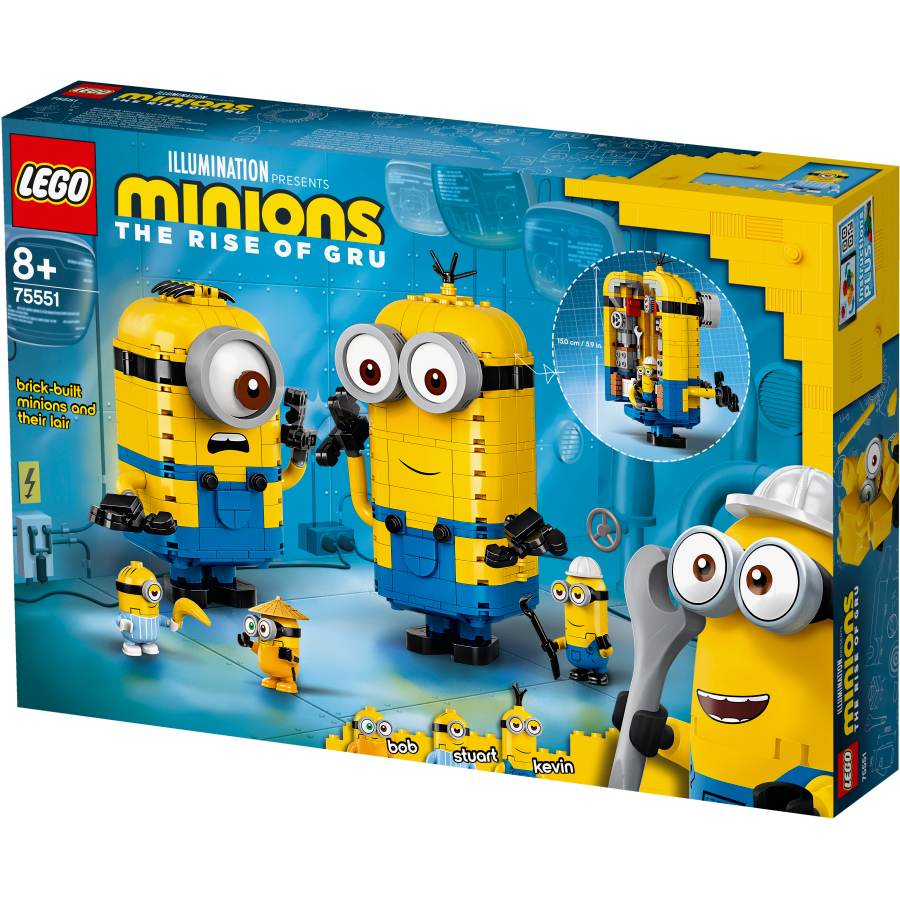 Lego Minions y su Guarida para Construir 75551