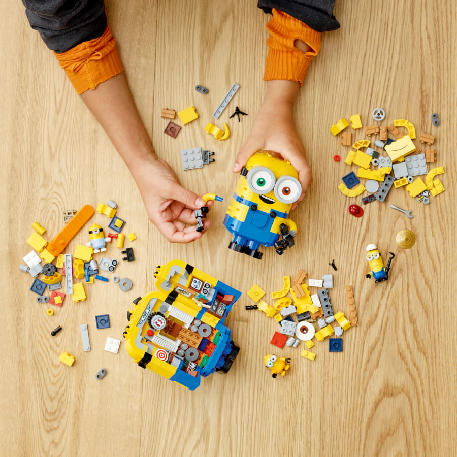 Lego Minions y su Guarida para Construir 75551