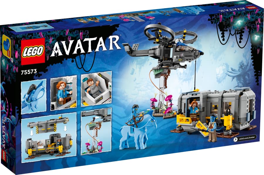 Lego Avatar Montañas Flotantes Sector 26 y Samson de la RDA 75573