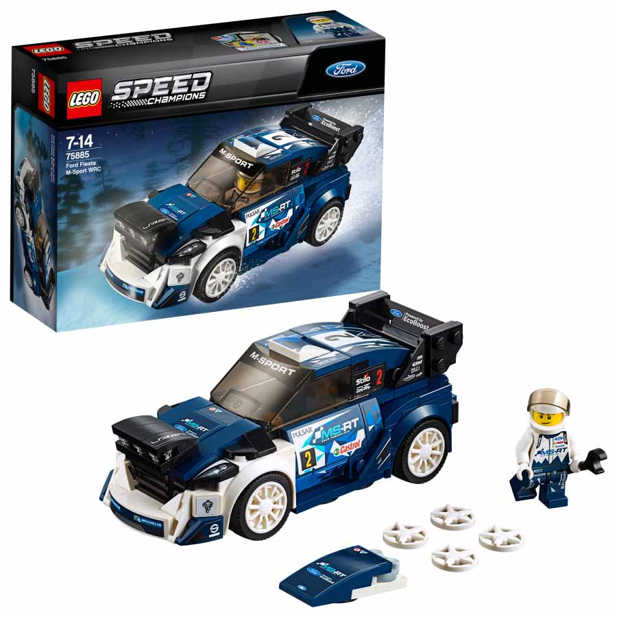 Lego Speed Champions Ford Fiesta M  sport WRC 75885