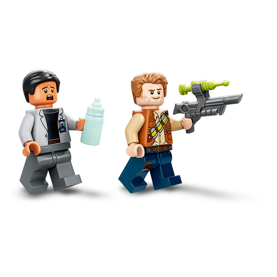 Lego Jurassic World Laboratorio del Dr. Wu Fuga de las Crías de Dinosaurio 75939