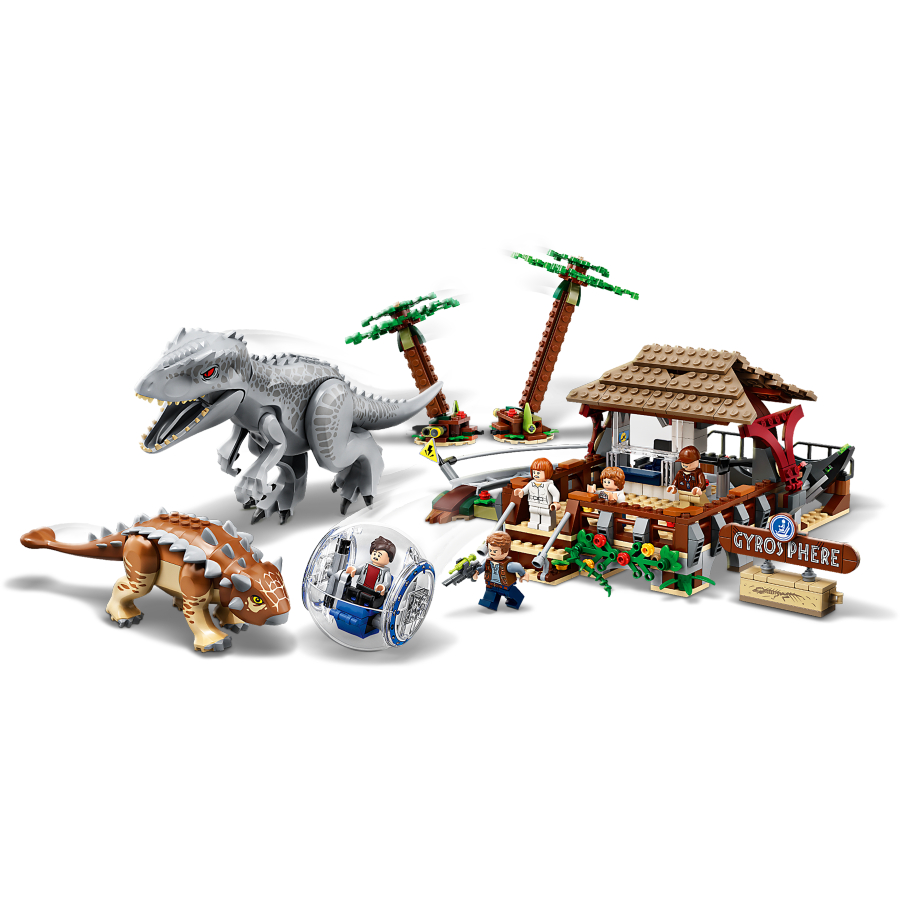 Lego Jurassic World Indominus Rex vs Ankylosaurus 75941