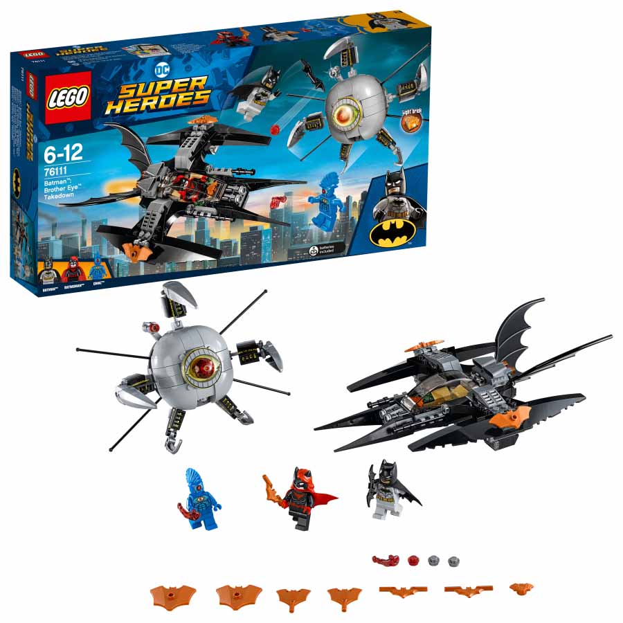 Lego DC Batman Brother Eye Takedown 76111