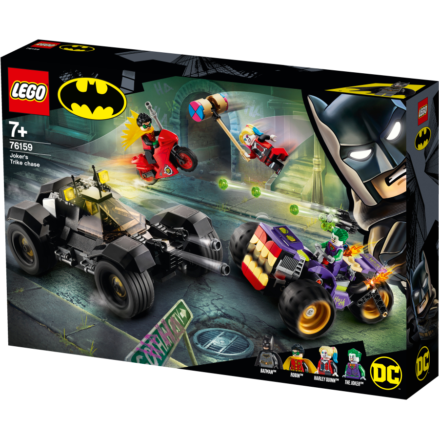 Lego Marvel Persecución de la Trimoto del Joker 76159