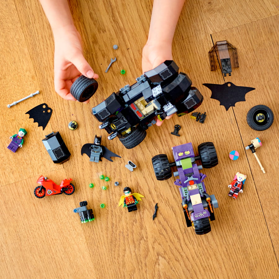 Lego Marvel Persecución de la Trimoto del Joker 76159