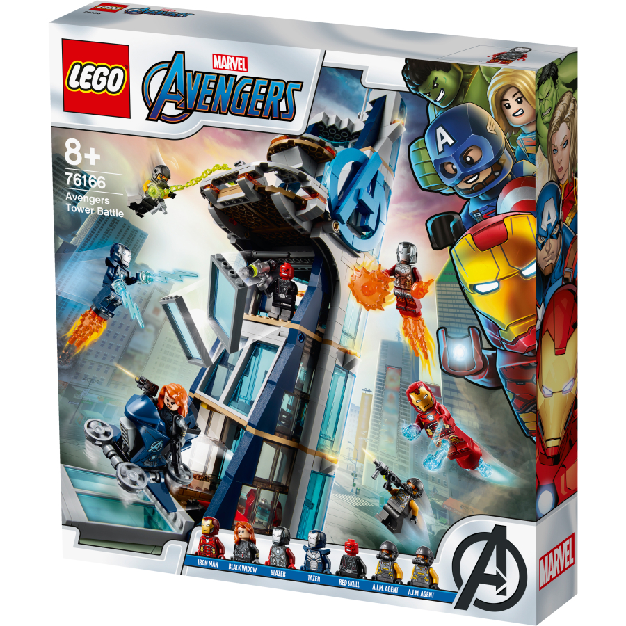 Lego Marvel Batalla en la Torre de los Vengadores 76166