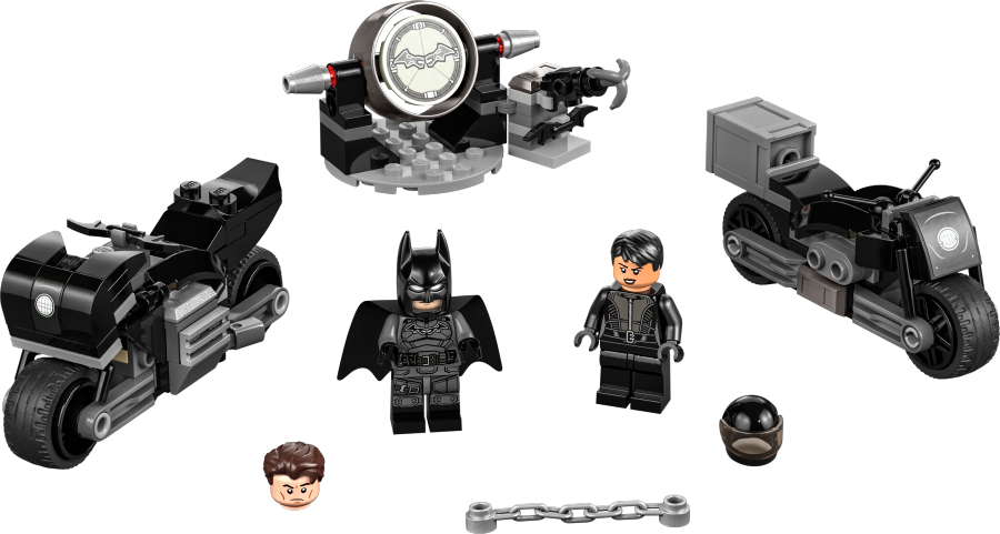 Lego The Batman Movie Batman y Selina Kyle Persecución en Moto 76179