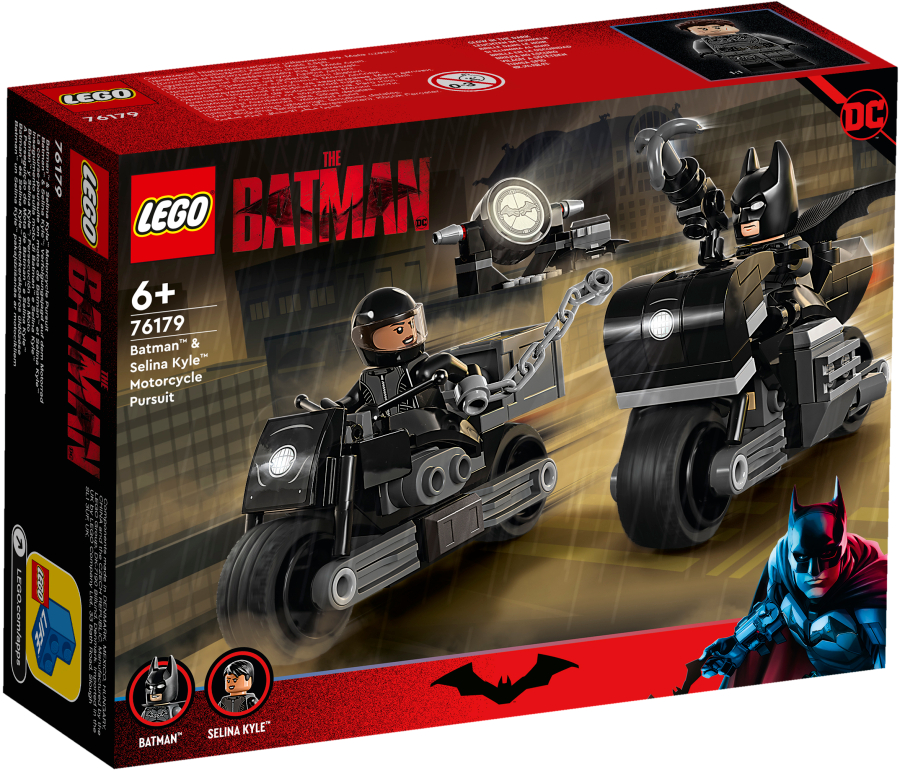 Lego The Batman Movie Batman y Selina Kyle Persecución en Moto 76179