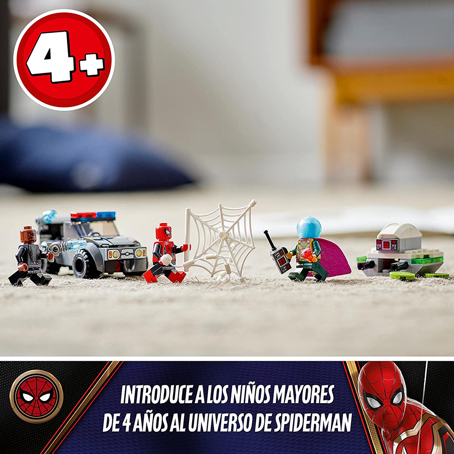 Lego Marvel Spider Man vs. Ataque del Dron de Mysterio 76184