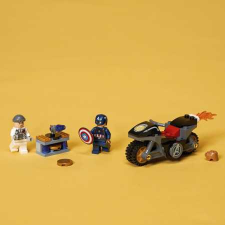 Lego Marvel Capitán América contra Hydra 76189