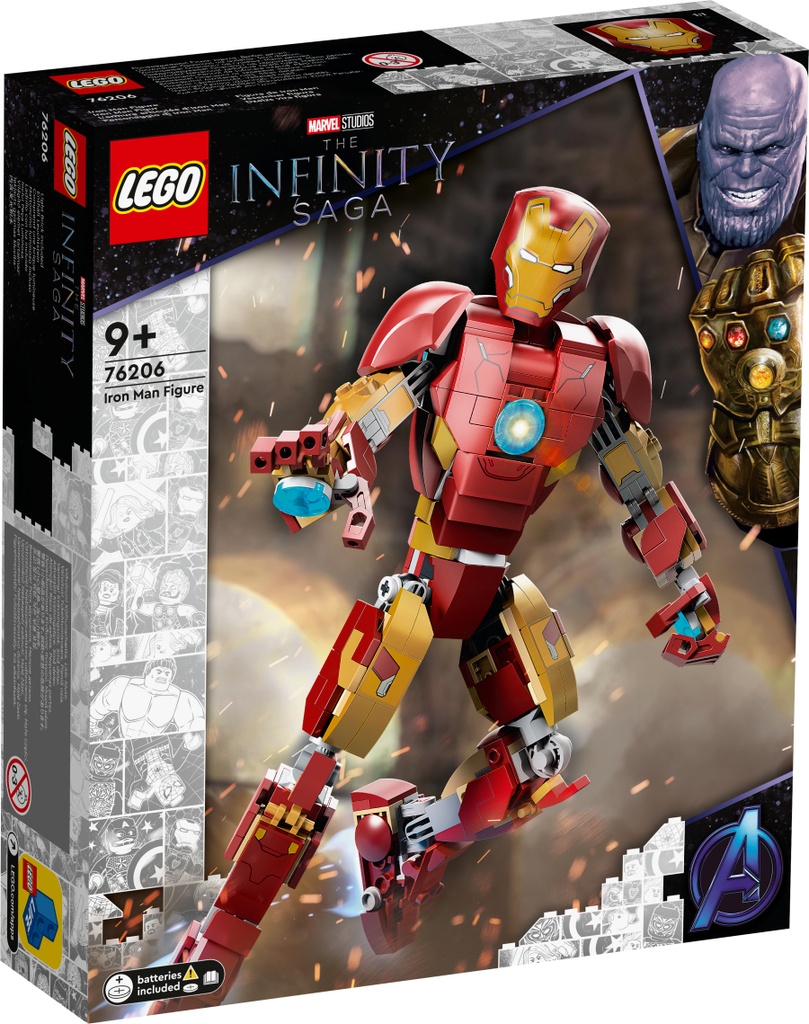 Lego Marvel Figura de Iron Man 76206