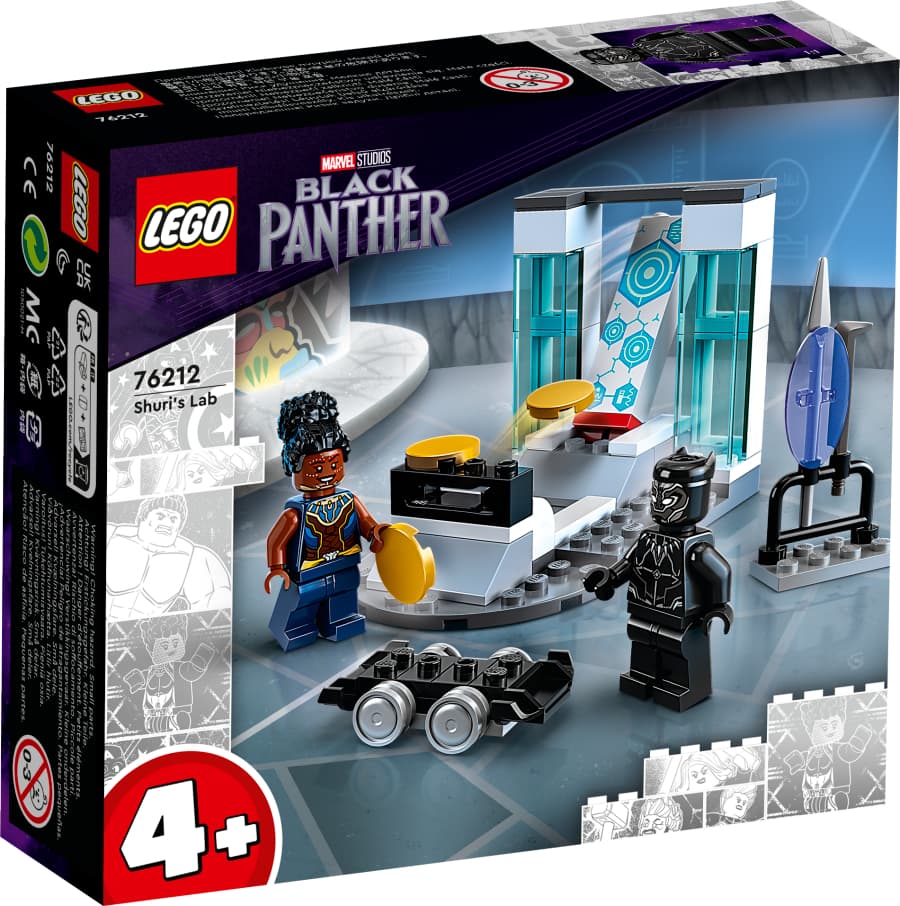 Lego Marvel Laboratorio de Shuri  76212