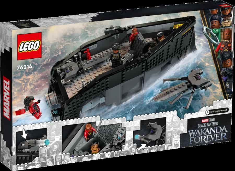 Lego Marvel Black Panther Guerra en las Aguas 76214