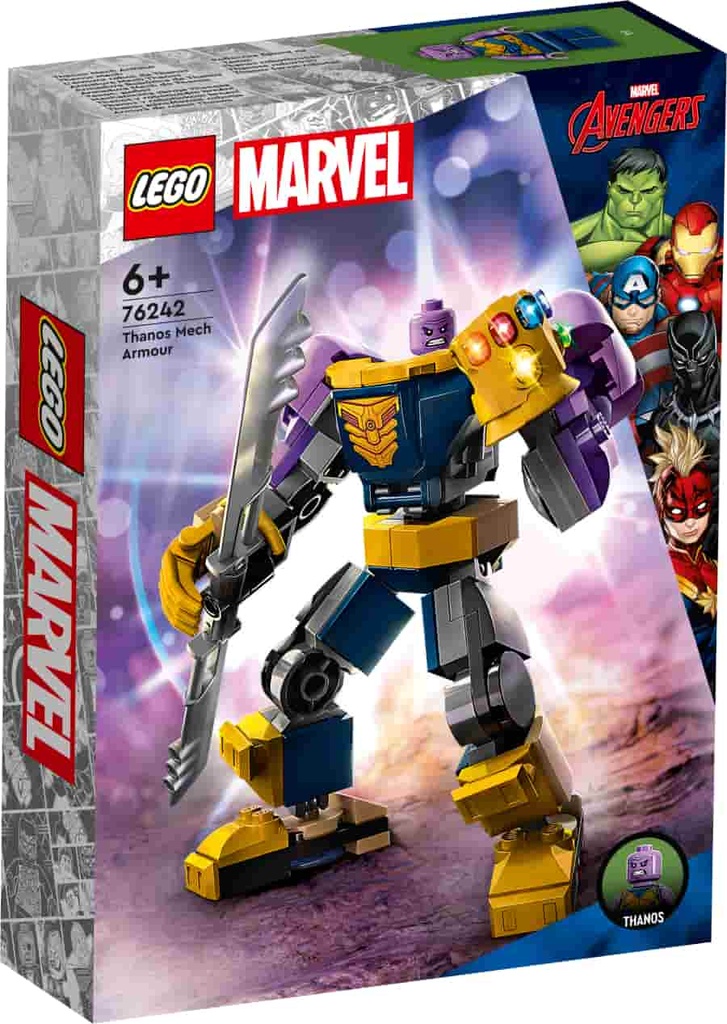 Lego Marvel Armadura Robótica de Thanos 76242