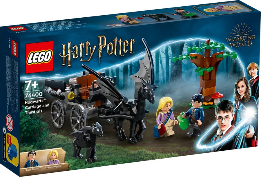 Lego Harry Potter Carruaje y Thestrals de Hogwarts 76400