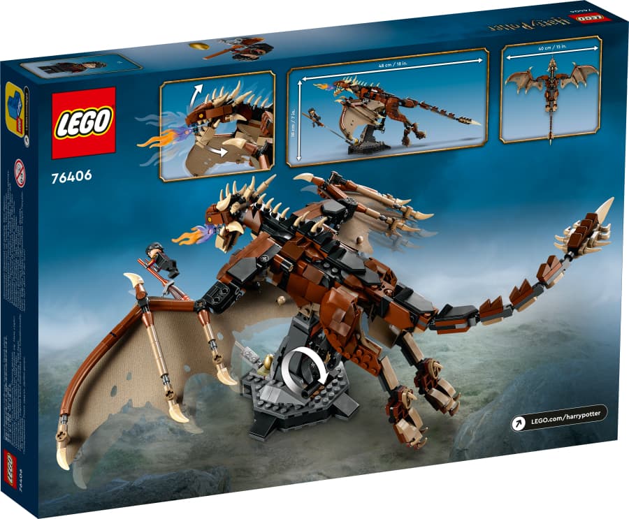 Lego Harry Potter Dragón Colacuerno Húngaro 76406