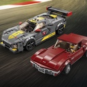 Lego Speed Champions Deportivo Chevrolet Corvette C8.R y Chevrolet Corvette de 1968 76903