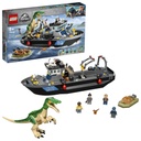 Lego Jurassic World Fuga del Barco del Dinosaurio Baryonyx 76942