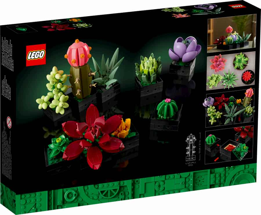 Lego Botanical Suculentas 10309