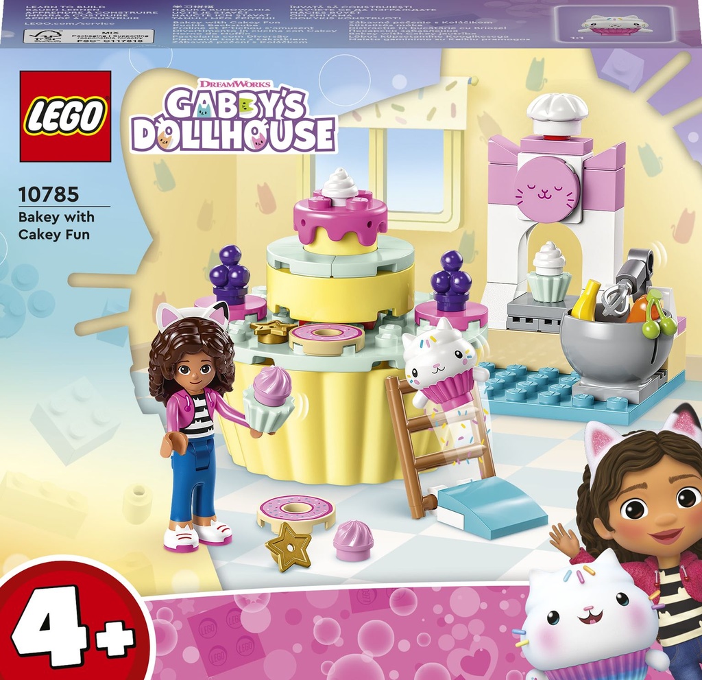  lego casa de gabby Horno de muffin 10785