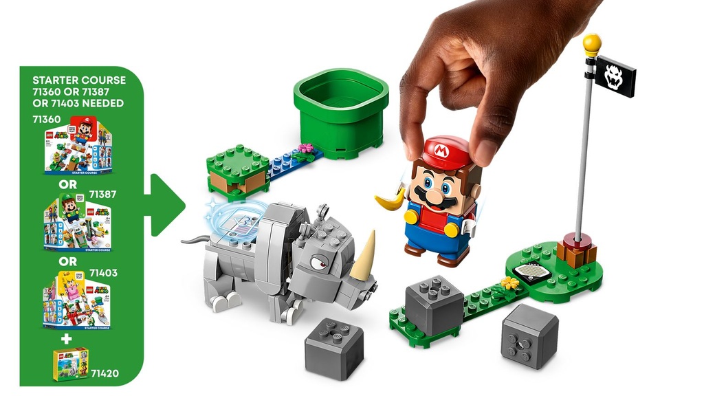 LEGO Super Mario Set de Expansión: Rambi, el rinoceronte 71420