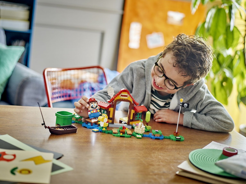  Lego Super Mario Set de Expansión: Pícnic en casa de Mario 71422