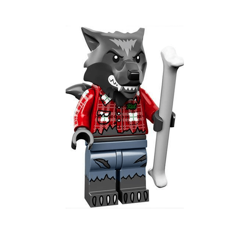 Lego Minifiguras Lego Serie 14 Chico Lobo 71010 01