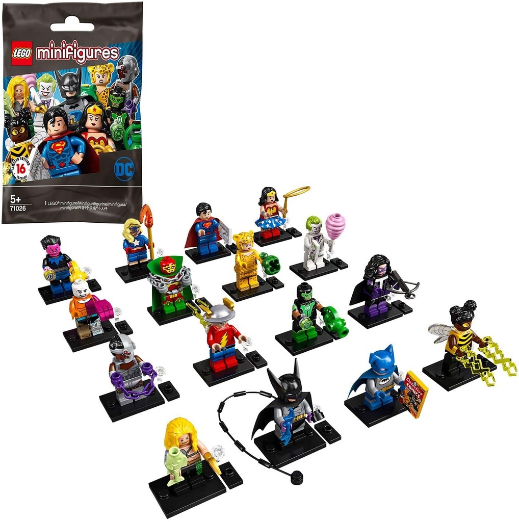 Lego Minifiguras DC Minifiguras Super Heroes Caja 16Ud 71026 Serie Completa SC