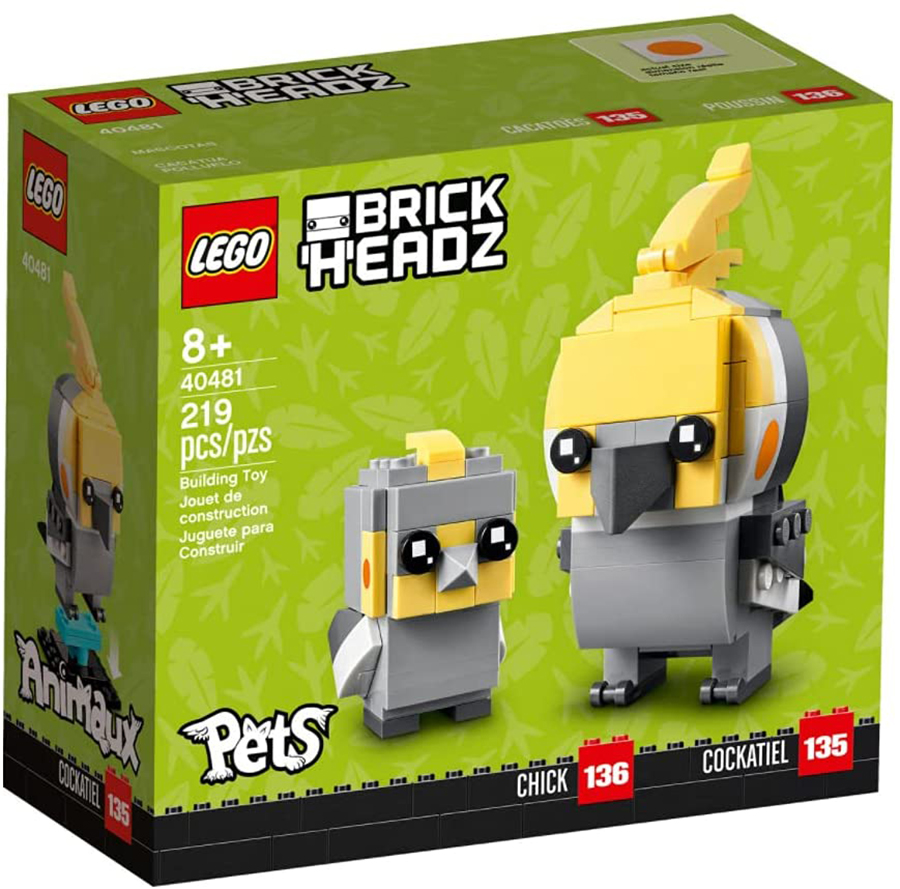 Lego BrickHeadz Cacatúa 40481