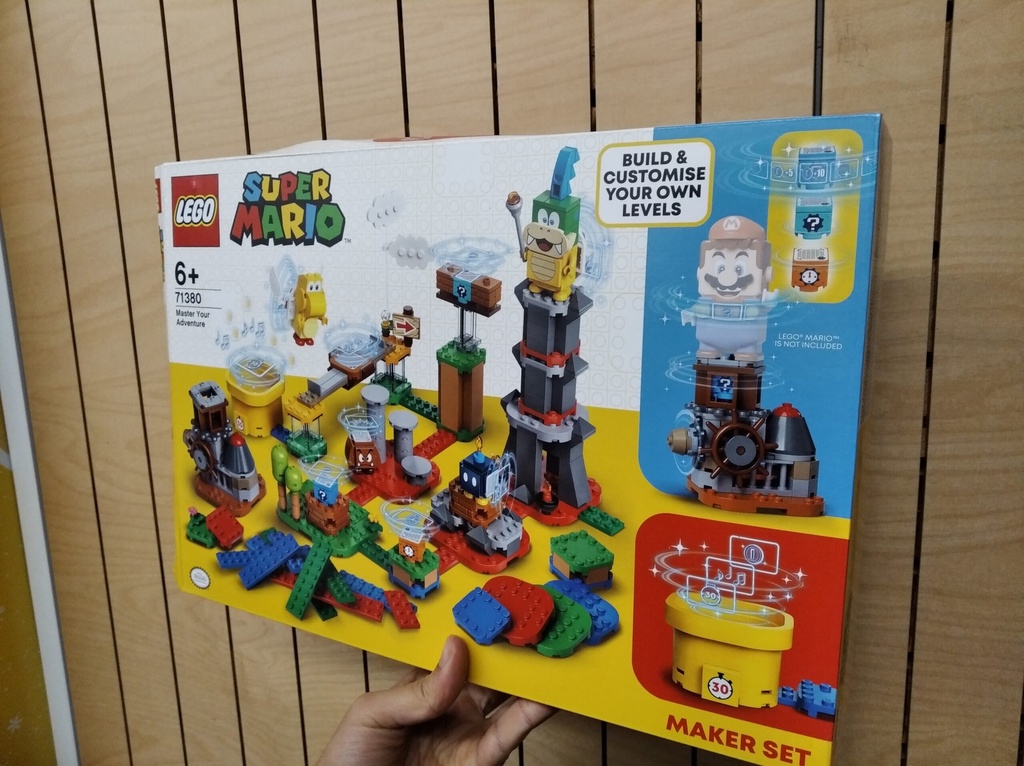 Lego Minifiguras Super Mario Tu propia aventura  71380 Caja Dañada CD