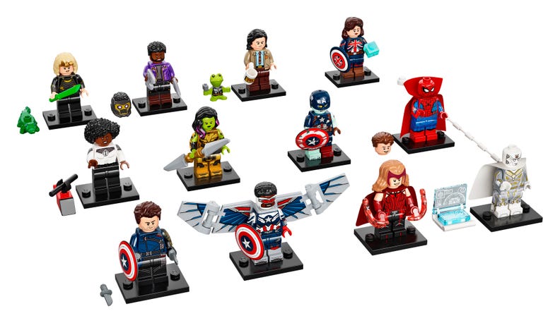 Lego Minifiguras Marvel Studios Caja 12 Ud 71031 Serie Completa SC